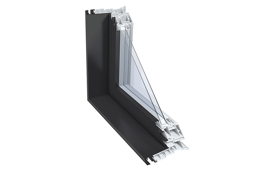 Hybrid 6 9/16 awning window frame