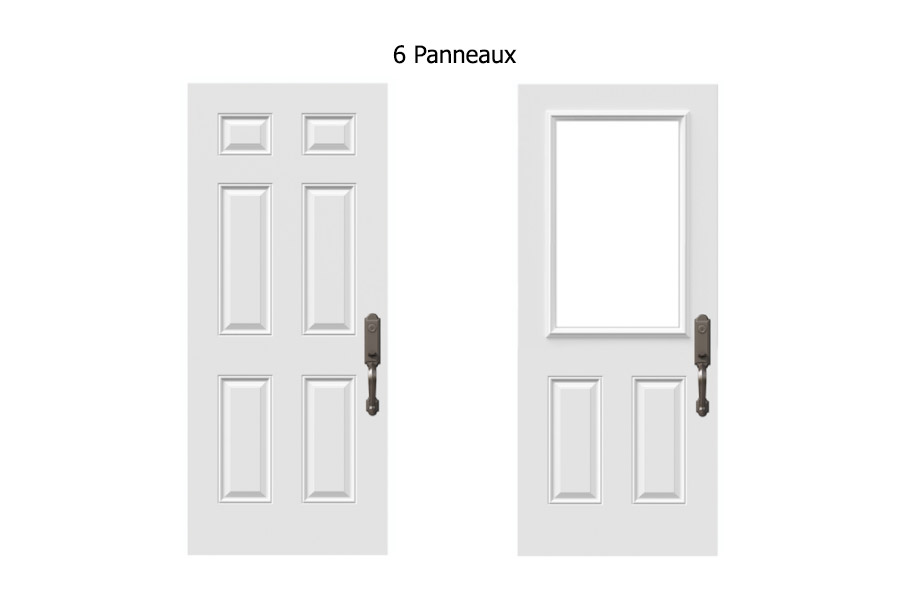 6 Panels Door
